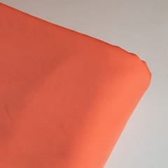 Peach Color Banana Crepe Fabric