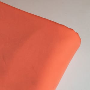 Peach Color Banana Crepe Fabric