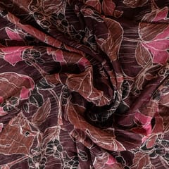 Multi Color Chinon Chiffon Printed Fabric