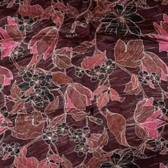 Multi Color Chinon Chiffon Printed Fabric