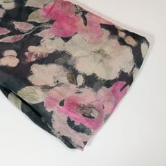 Multi Color Chinon Chiffon Printed Fabric