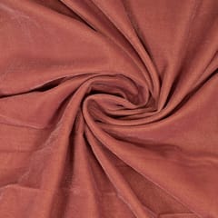 Onion Pink Color Velvet Fabric