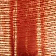 Red Color Satin Brocade Fabric