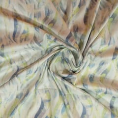 Multi Color Poplin Lycra Printed Fabric