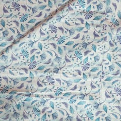 Multi Color Poplin Lycra Printed Fabric