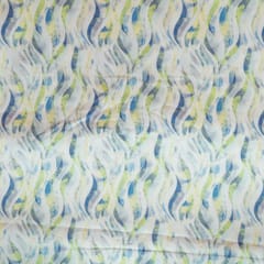 Multi Color Poplin Lycra Printed Fabric