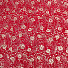 Rani Color Velvet Embroidered Fabric