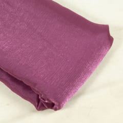 Wine Color Organza Chiffon Fabric