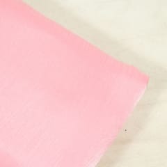 Pink Color Organza Chiffon Fabric