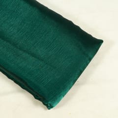 Green Color Organza Chiffon Fabric