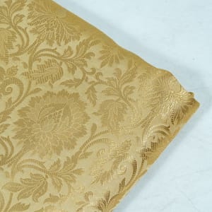 Beige Color Brocade Fabric