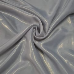 Grey Color Shimmer Organza Fabric