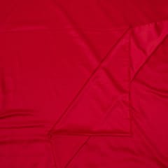 Red Color Gucci Satin Fabric