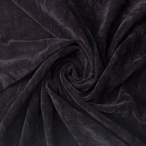 Black Color Corduroy Fabric