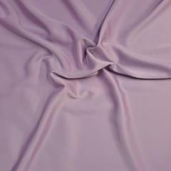 Lavender Color Crepe Satin Fabric