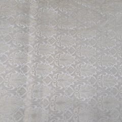 Cream Color Semi Brocade Fabric