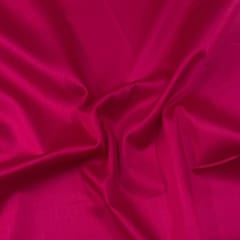 Hot Pink Color Glace Cotton Fabric