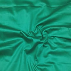 Green Color Glace Cotton Fabric