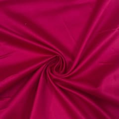 Hot Pink Color Glace Cotton Fabric