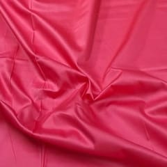 Coral Color Glace Cotton Fabric