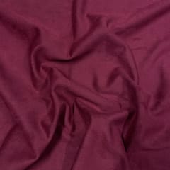 Maroon Color Suede Fabric(N194)