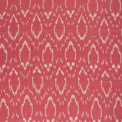 Gajree Color Cotton Ikat Fabric