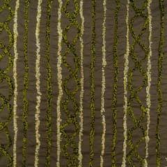 Olive Green Color Cotton Cambric Dobby Fabric