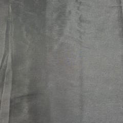 Dark Grey Color Poly Satin Fabric