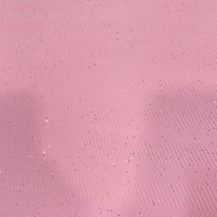 Pink Color Woolen Shimmer Plain Fabric