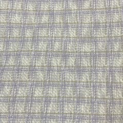 Lavender Color Tweed Fabric