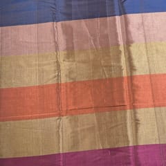 Multi Color Pure Silk Tissue Fabric