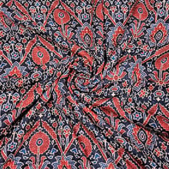 Multi Color Georgette Printed Fabric