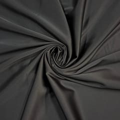 Black Color Crepe Satin Fabric