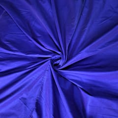 Royal Blue Color Cotton Silk Fabric