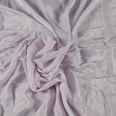 Light Lavender Color Crepe Fabric