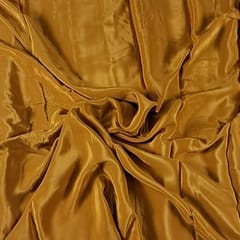 Mustard Color Crepe Fabric (N177)