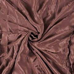 Brown Color Crepe Fabric (N231)