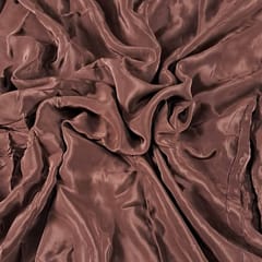 Brown Color Crepe Fabric (N231)