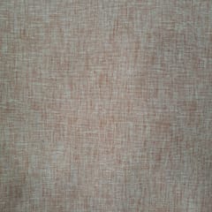 Rust Color Cotton Linen Fabric