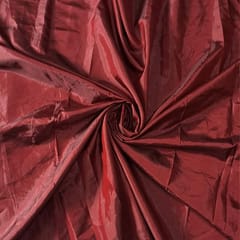 Maroon Color Poly Silk Fabric (N27)