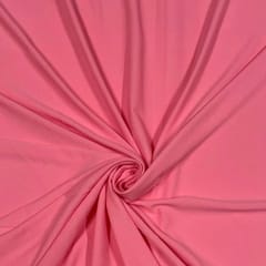 Pink Color Moss Crepe Fabric (N128)