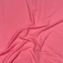 Pink Color Moss Crepe Fabric (N128)