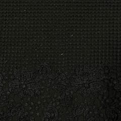 Black Color Net Lace Fabric