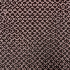 Pink Color Net Embroidered Fabric