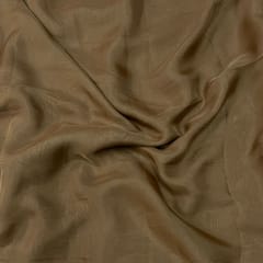 Brown Color Flat Chiffon Fabric (N108D)