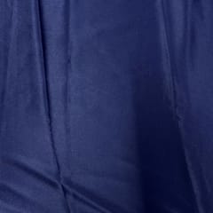 Navy Blue Color Luxury Satin Fabric (N54D)