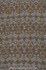 Georgette Embroidered Fabric (1.50Meter Piece)