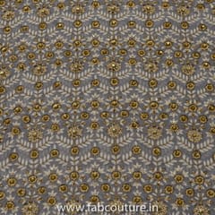 Georgette Embroidered Fabric (1.50Meter Piece)