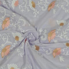 Move Color Cotton Embroidered Fabric