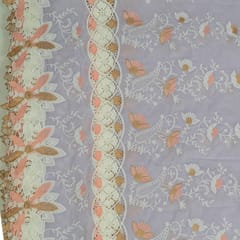 Move Color Cotton Embroidered Fabric